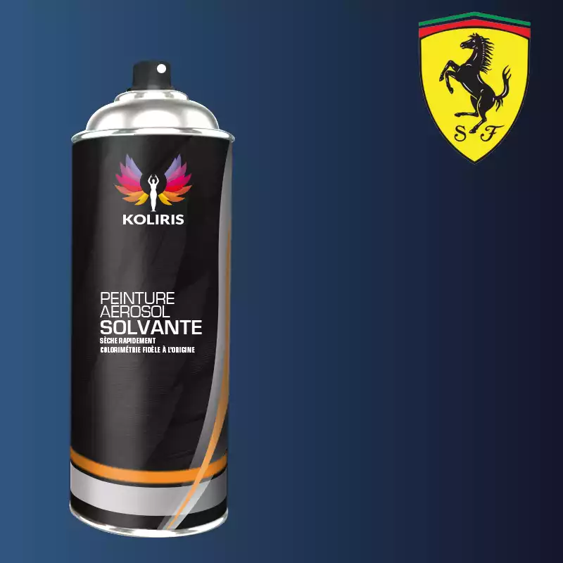 Bombe de peinture voiture solvant Ferrari 400ml