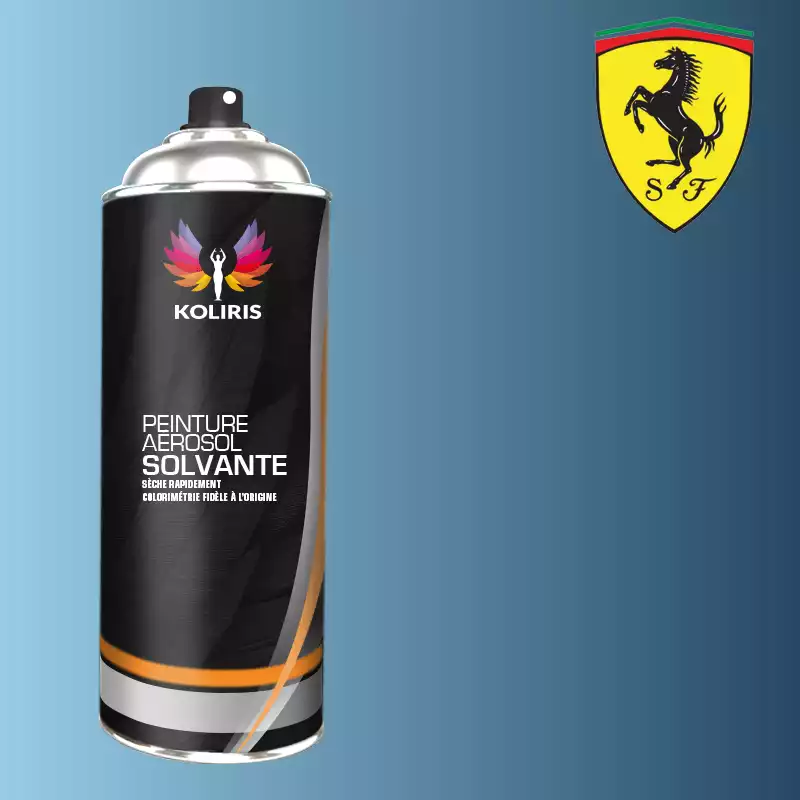 Bombe de peinture voiture solvant Ferrari 400ml