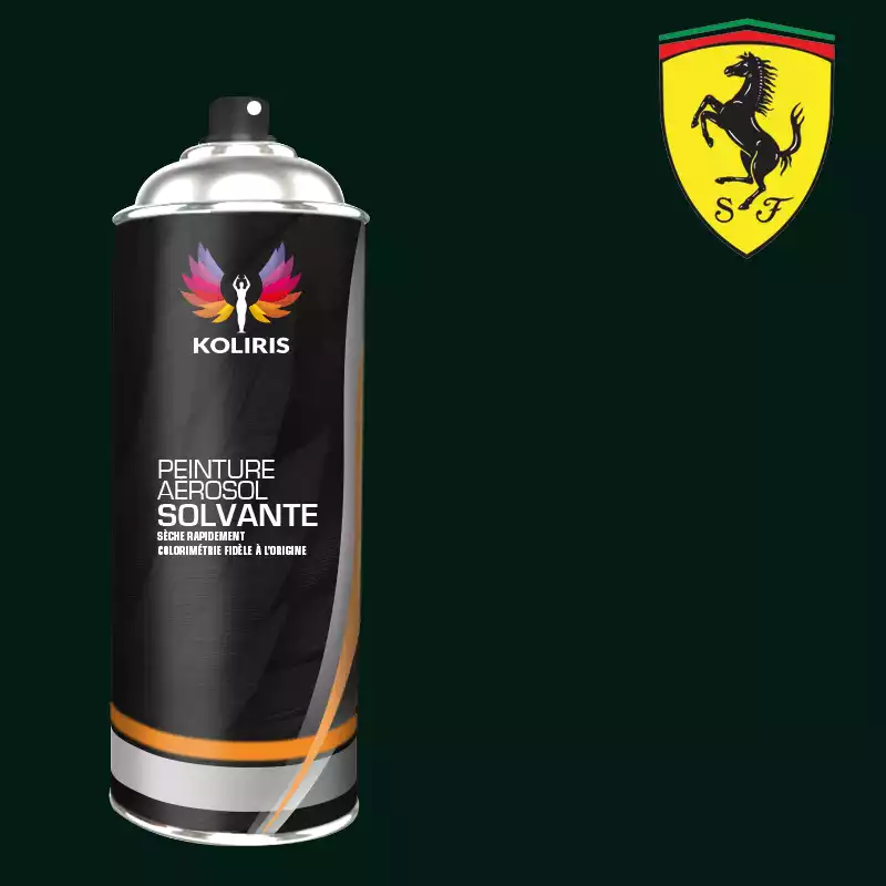 Bombe de peinture voiture solvant Ferrari 400ml