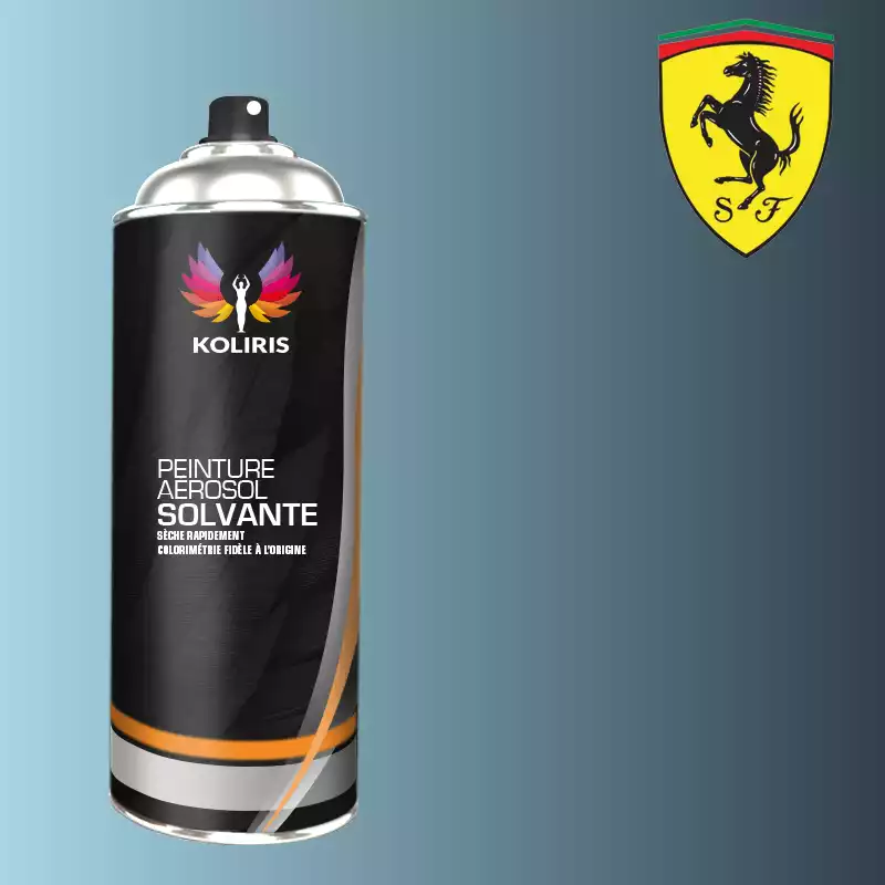 Bombe de peinture voiture solvant Ferrari 400ml