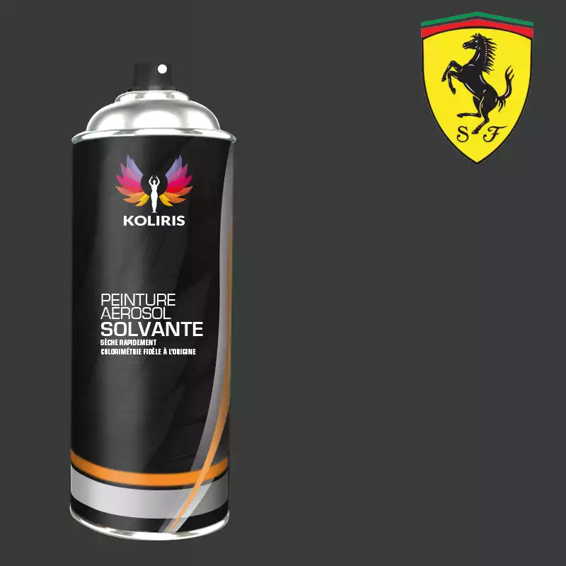 Bombe de peinture voiture solvant Ferrari 400ml