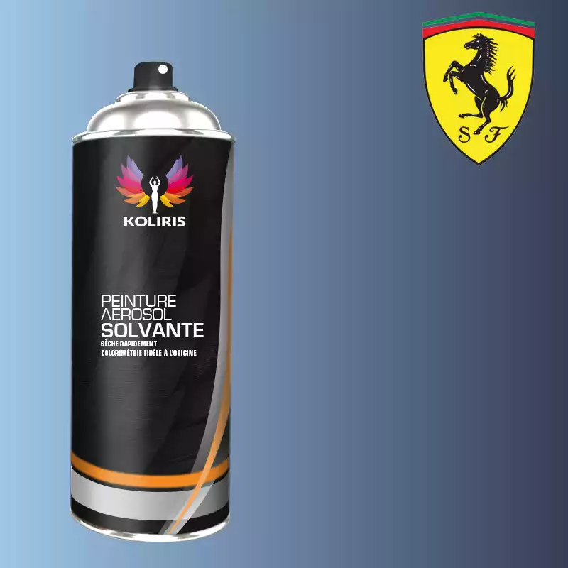 Bombe de peinture voiture solvant Ferrari 400ml