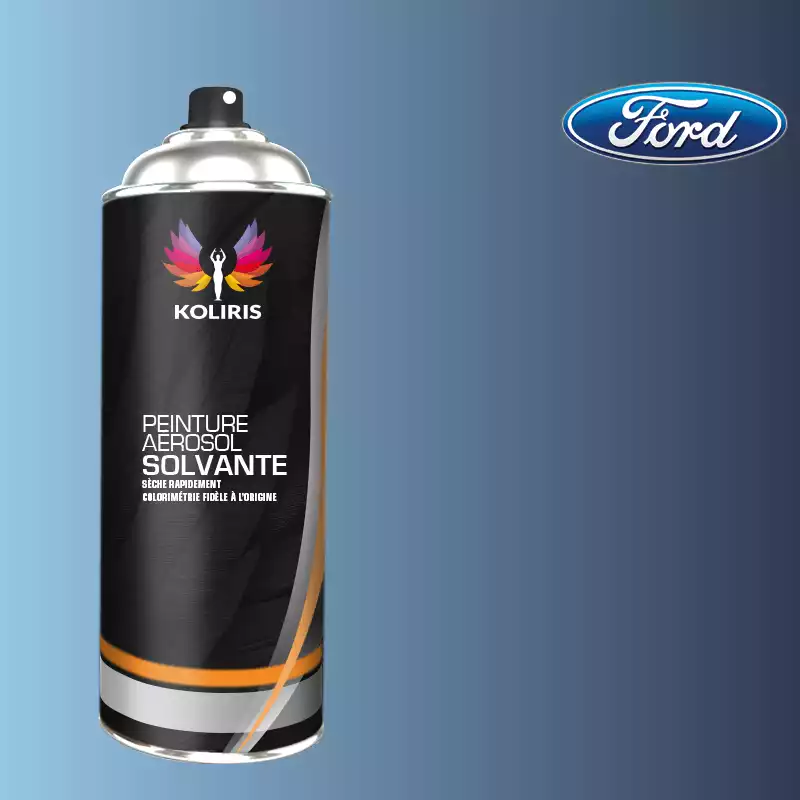 Bombe de peinture voiture solvant Ford 400ml