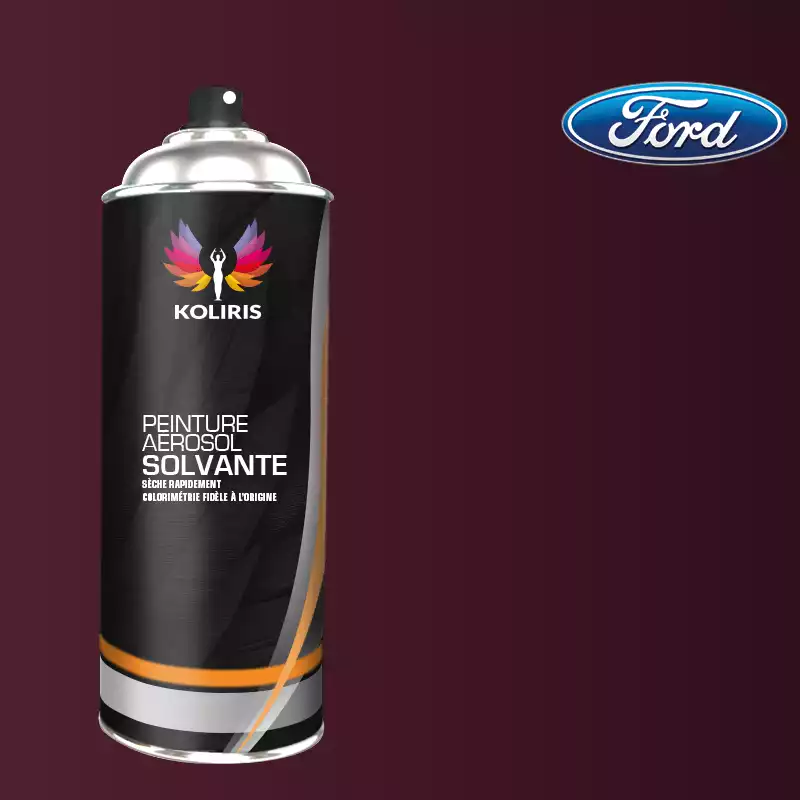 Bombe de peinture voiture solvant Ford 400ml