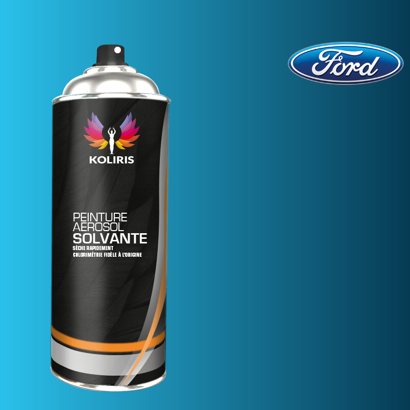 Bombe de peinture voiture solvant Ford 400ml