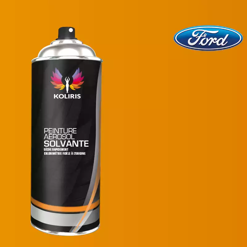 Bombe de peinture voiture solvant Ford 400ml