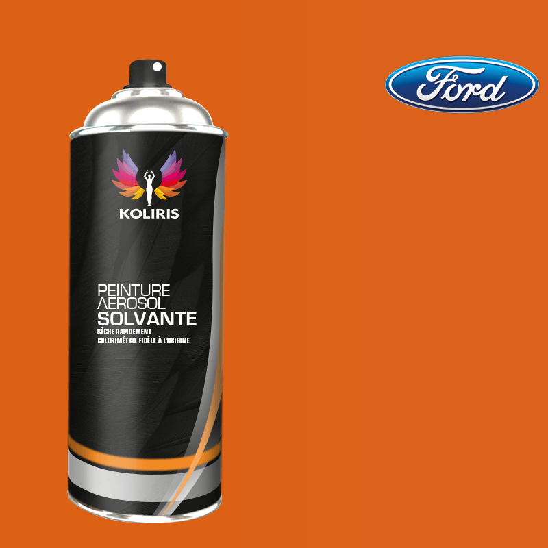 Bombe de peinture voiture solvant Ford 400ml