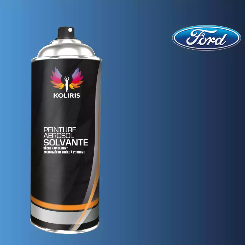 Bombe de peinture voiture solvant Ford 400ml