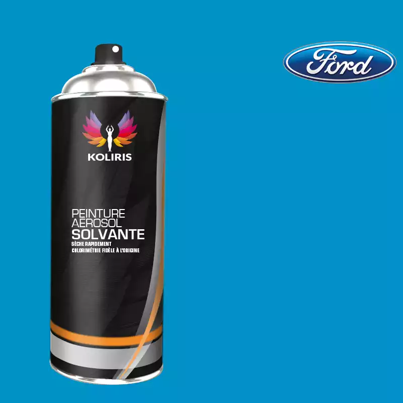 Bombe de peinture voiture solvant Ford 400ml