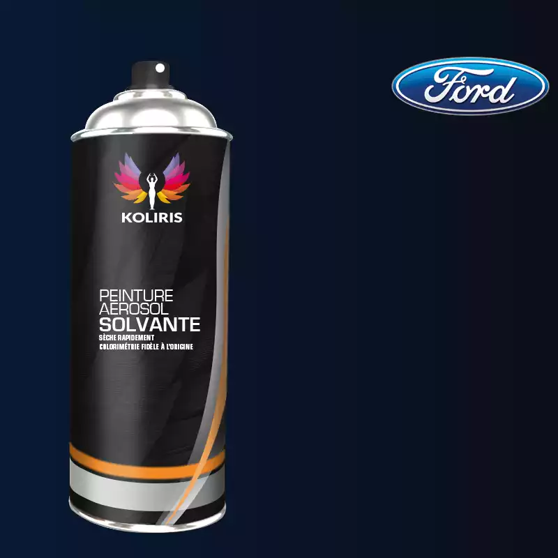 Bombe de peinture voiture solvant Ford 400ml