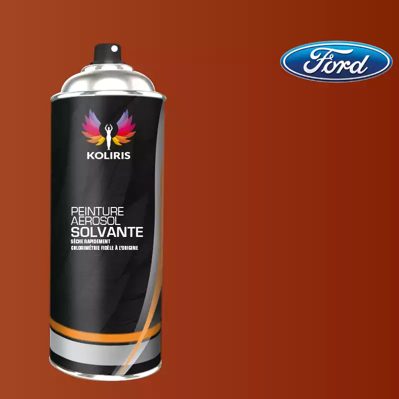 Bombe de peinture voiture solvant Ford 400ml