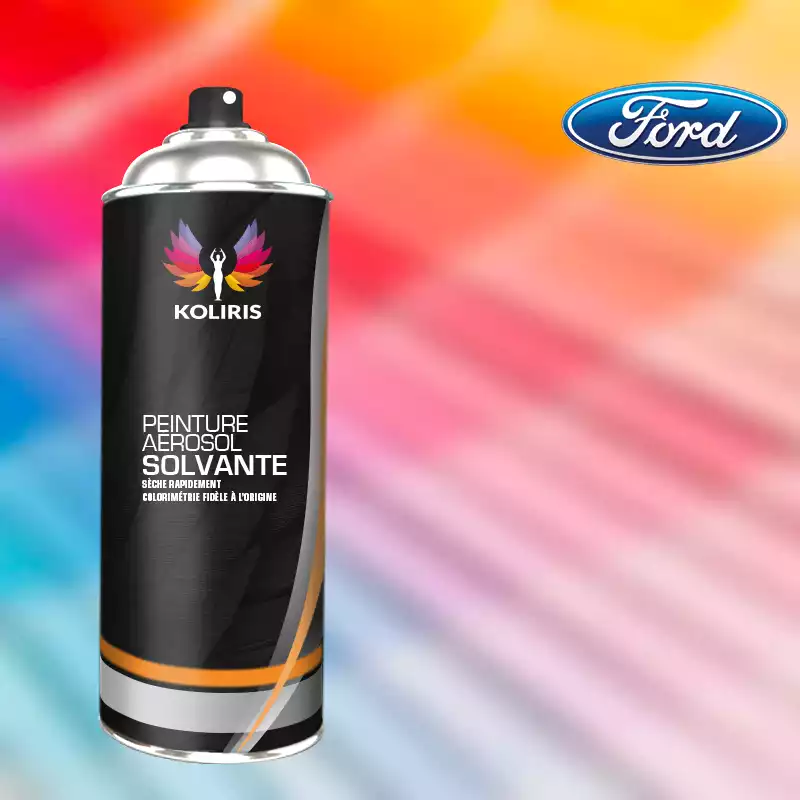 Bombe de peinture voiture solvant Ford 400ml