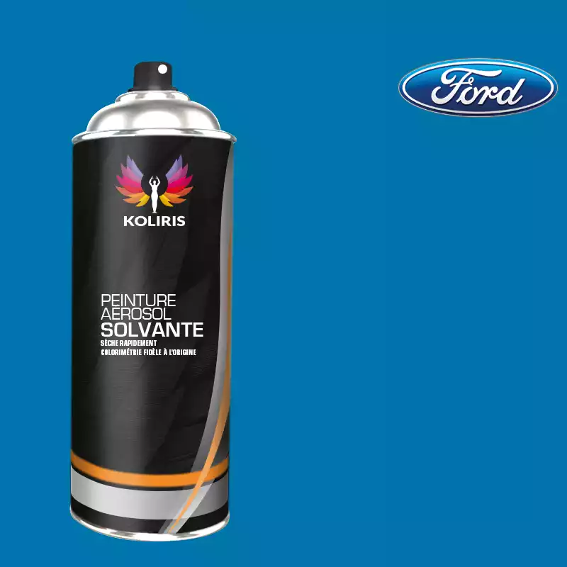 Bombe de peinture voiture solvant Ford 400ml