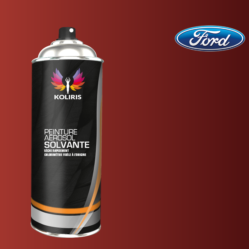 Bombe de peinture voiture solvant Ford 400ml