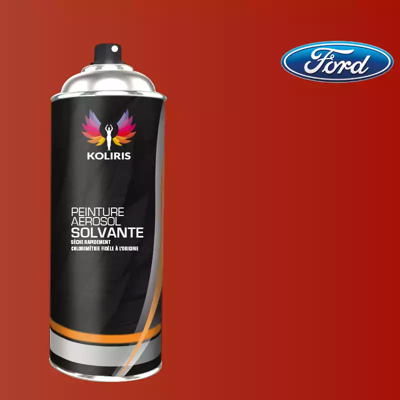 Bombe de peinture voiture solvant Ford 400ml