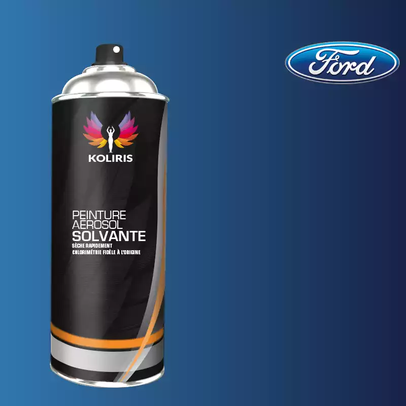 Bombe de peinture voiture solvant Ford 400ml