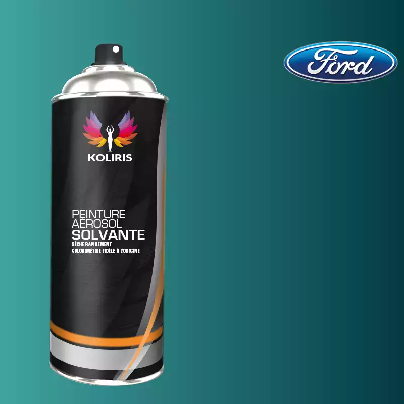 Bombe de peinture voiture solvant Ford 400ml