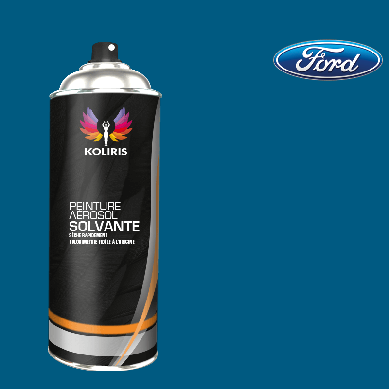 Bombe de peinture voiture solvant Ford 400ml