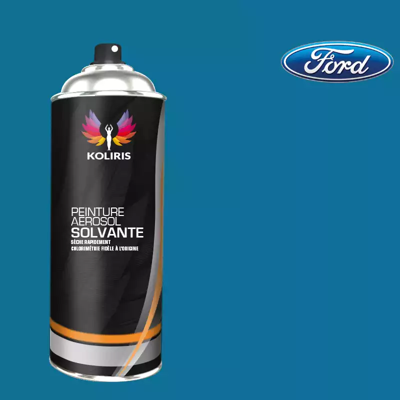 Bombe de peinture voiture solvant Ford 400ml