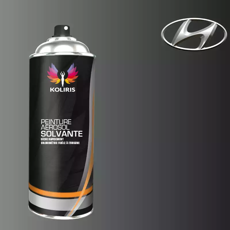 Bombe de peinture voiture solvant Hyundai 400ml