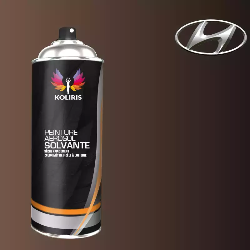 Bombe de peinture voiture solvant Hyundai 400ml