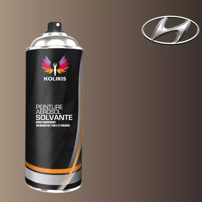 Bombe de peinture voiture solvant Hyundai 400ml