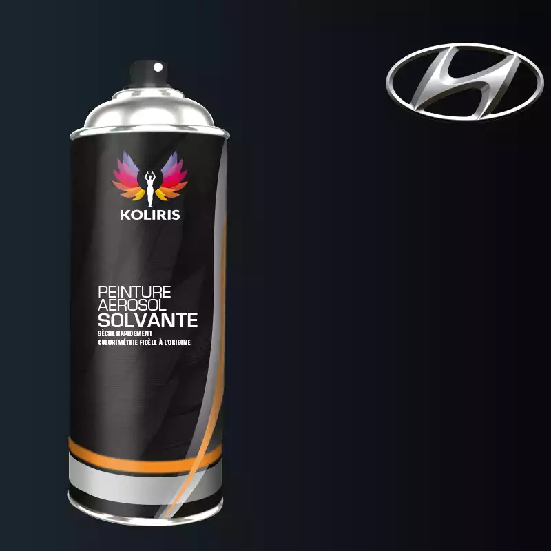 Bombe de peinture voiture solvant Hyundai 400ml