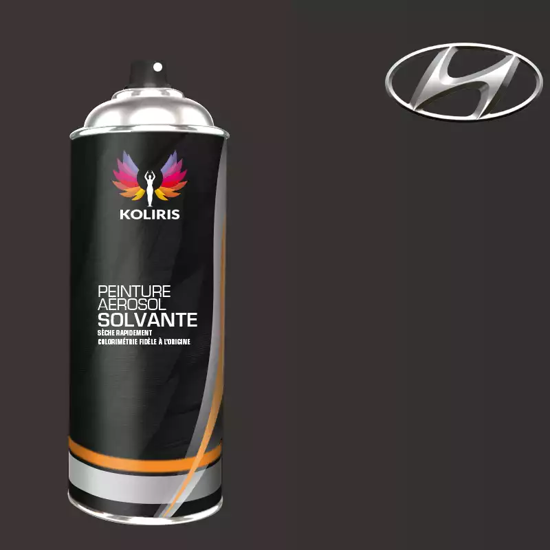 Bombe de peinture voiture solvant Hyundai 400ml