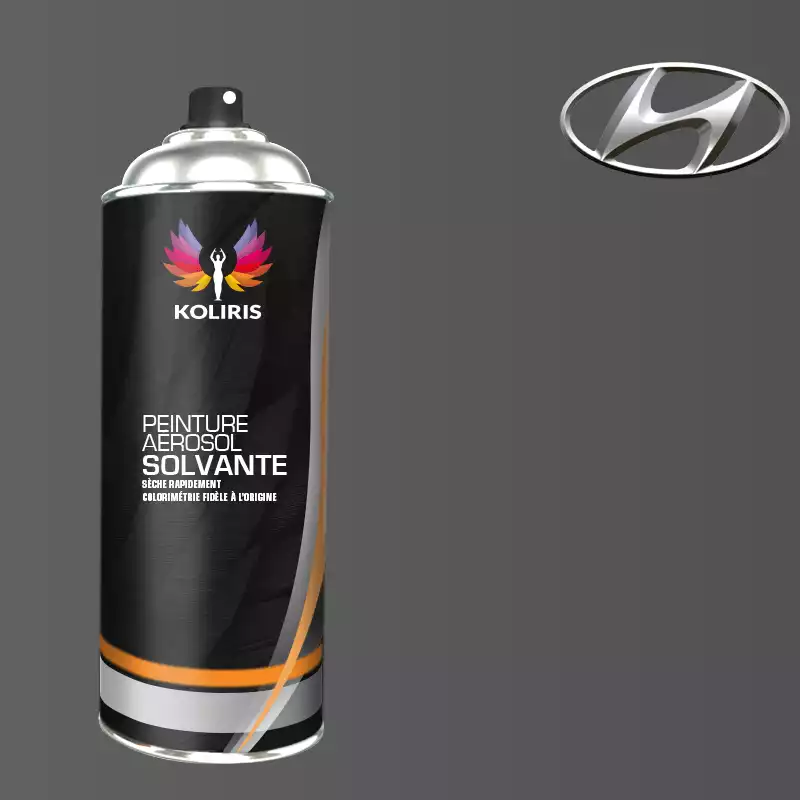 Bombe de peinture voiture solvant Hyundai 400ml