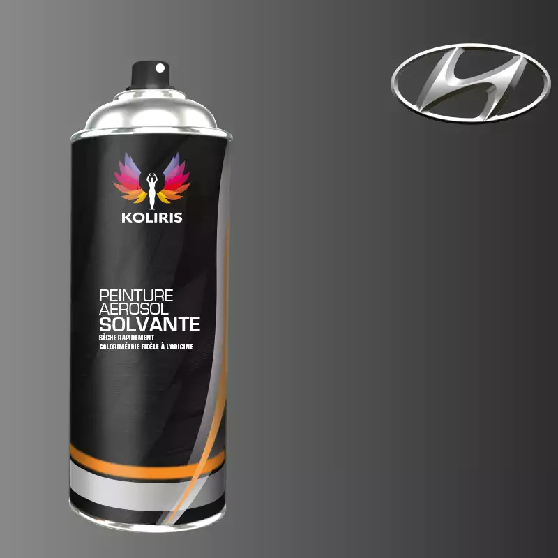 Bombe de peinture voiture solvant Hyundai 400ml