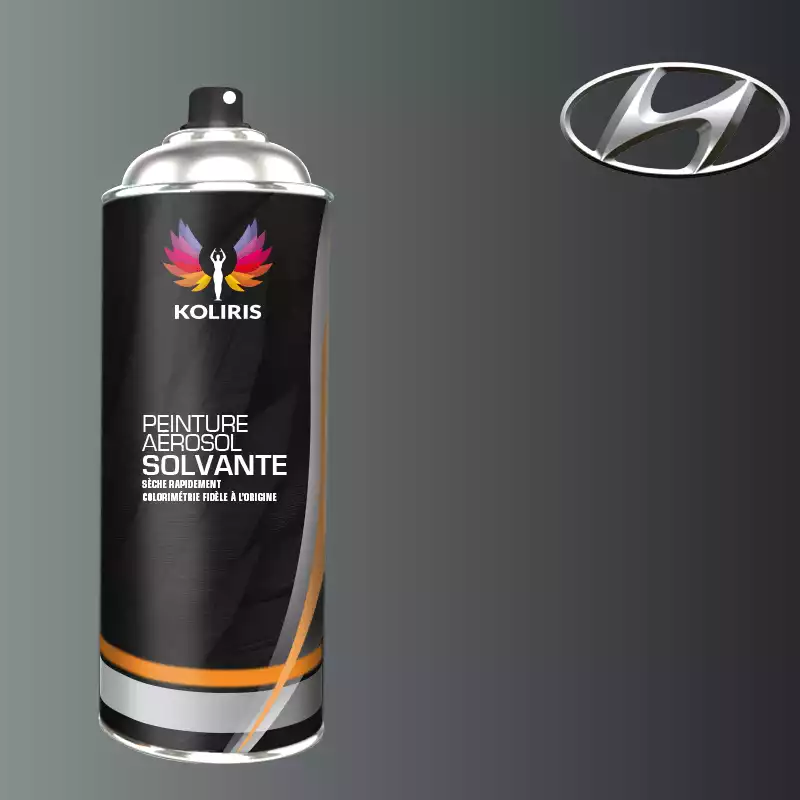 Bombe de peinture voiture solvant Hyundai 400ml