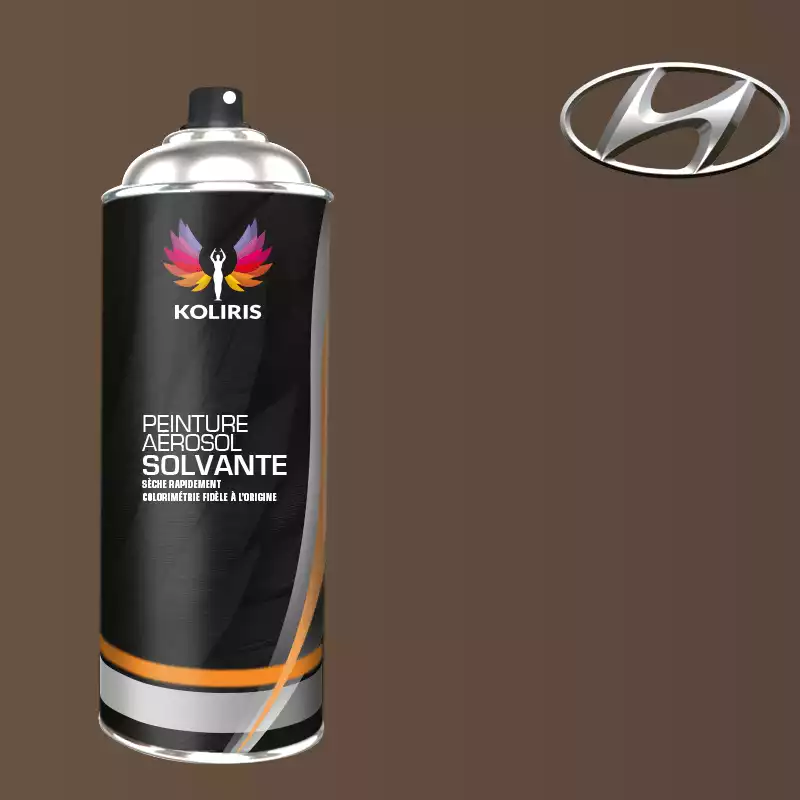 Bombe de peinture voiture solvant Hyundai 400ml