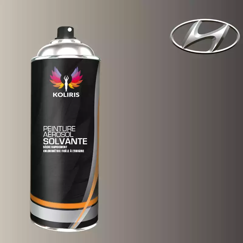 Bombe de peinture voiture solvant Hyundai 400ml