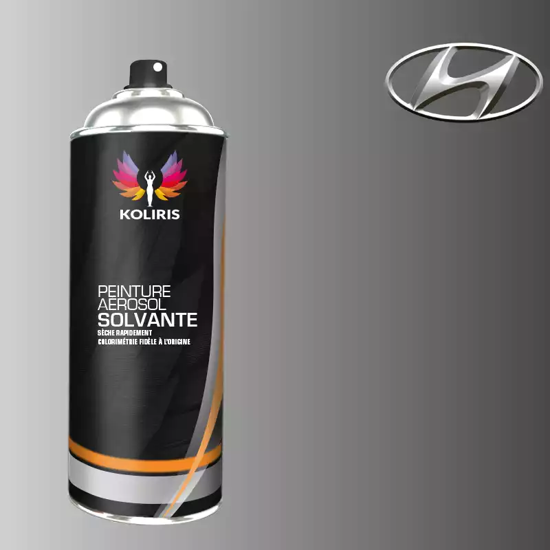 Bombe de peinture voiture solvant Hyundai 400ml