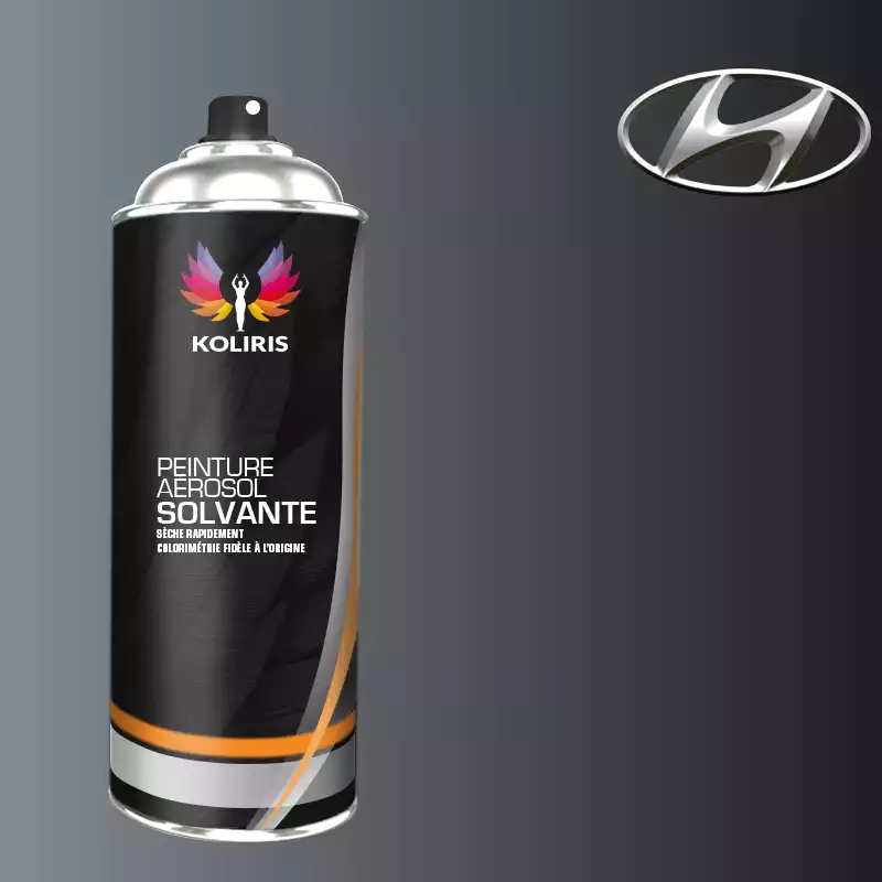 Bombe de peinture voiture solvant Hyundai 400ml