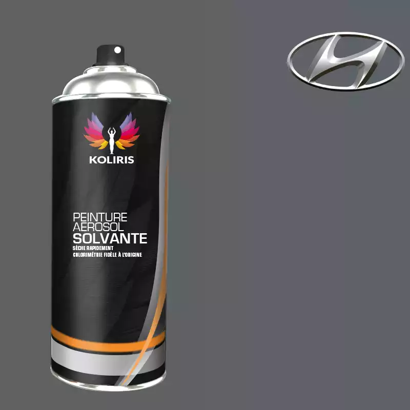 Bombe de peinture voiture solvant Hyundai 400ml