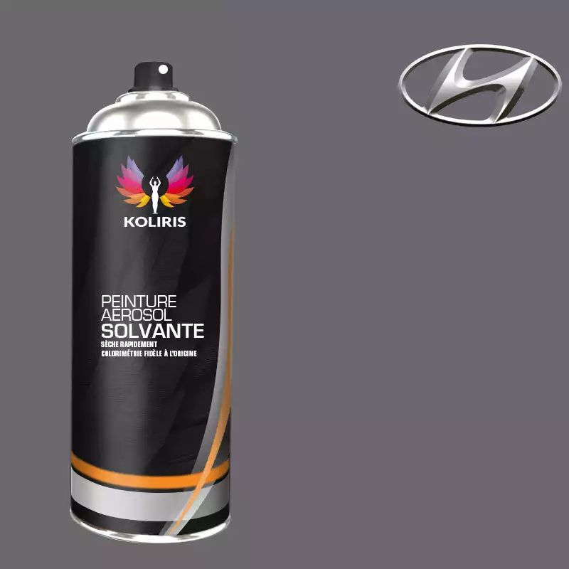 Bombe de peinture voiture solvant Hyundai 400ml