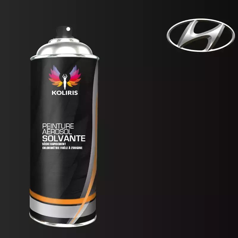 Bombe de peinture voiture solvant Hyundai 400ml