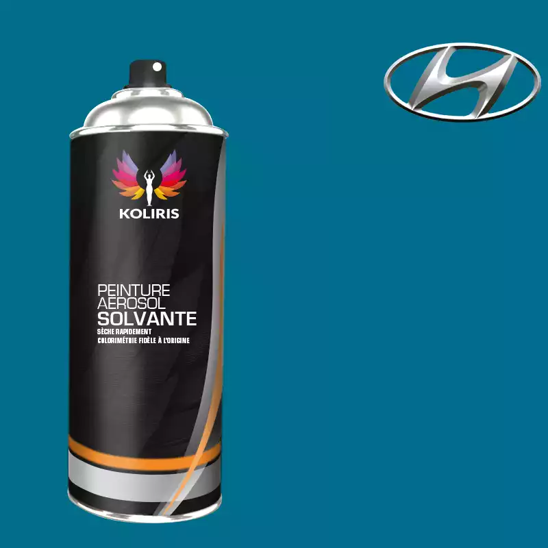 Bombe de peinture voiture solvant Hyundai 400ml