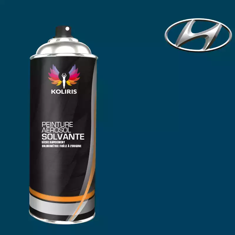 Bombe de peinture voiture solvant Hyundai 400ml