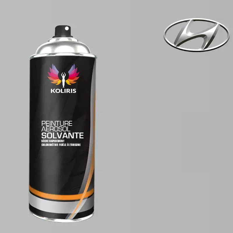 Bombe de peinture voiture solvant Hyundai 400ml