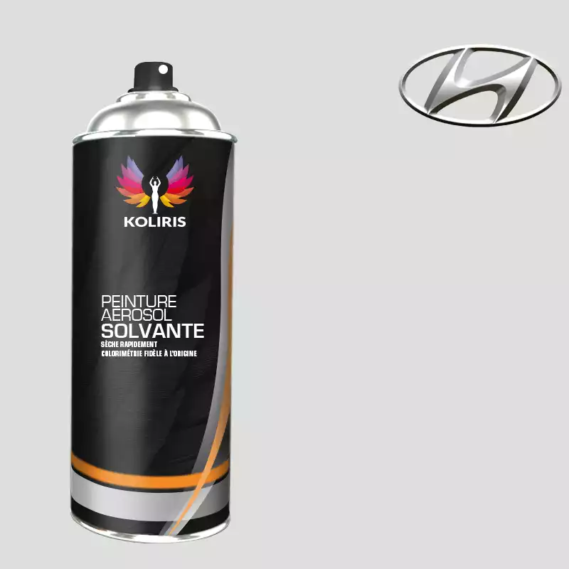 Bombe de peinture voiture solvant Hyundai 400ml