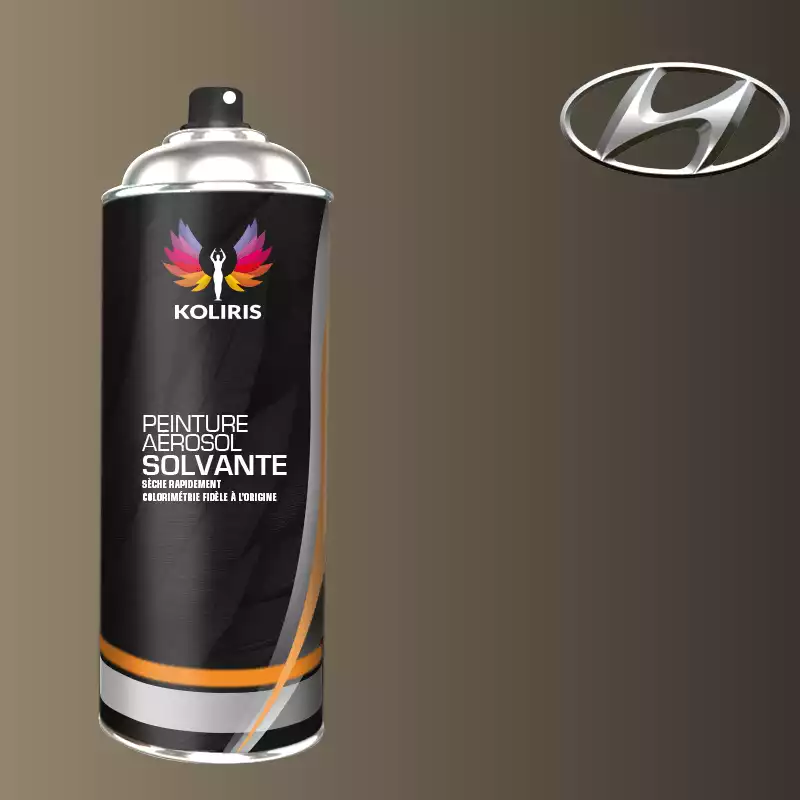 Bombe de peinture voiture solvant Hyundai 400ml