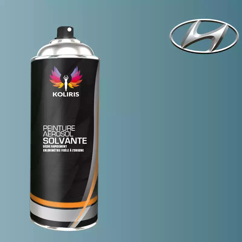 Bombe de peinture voiture solvant Hyundai 400ml