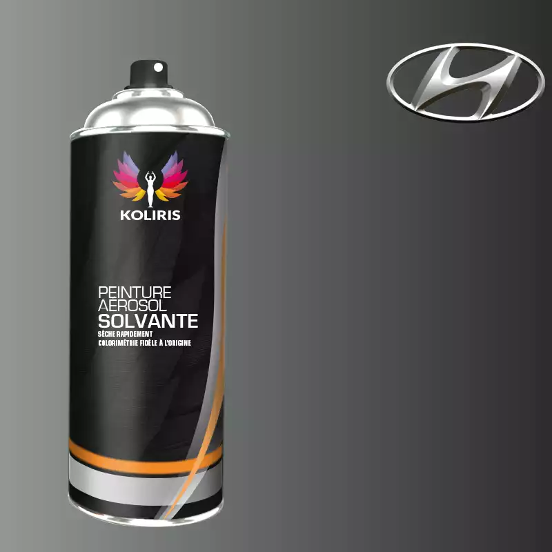 Bombe de peinture voiture solvant Hyundai 400ml