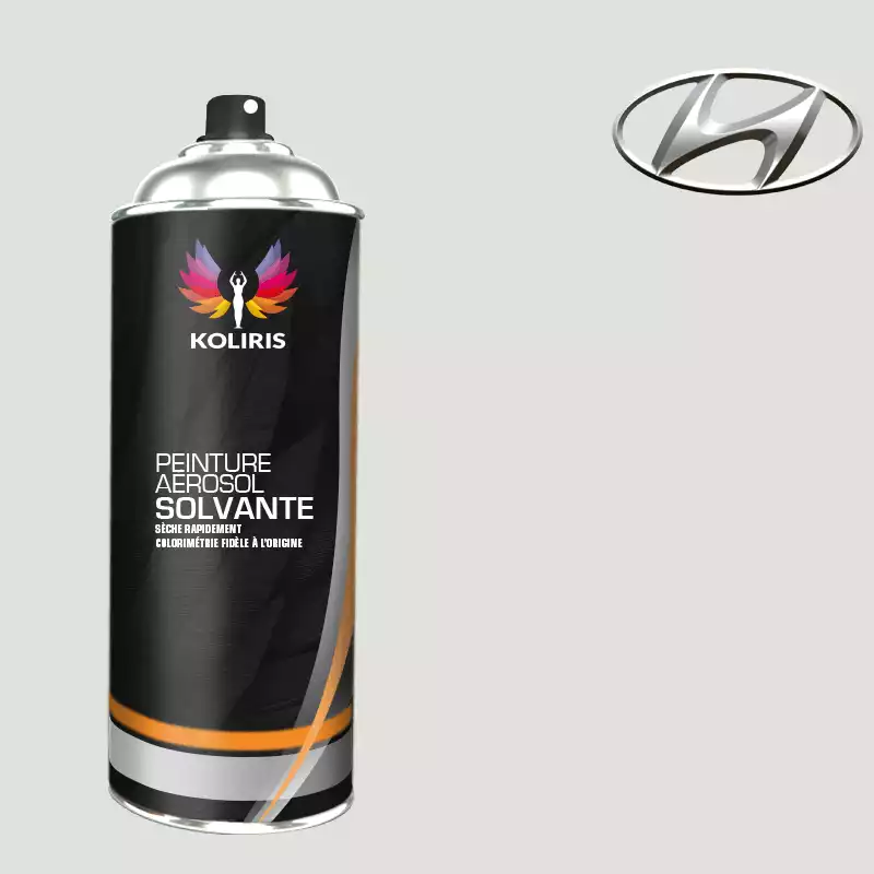 Bombe de peinture voiture solvant Hyundai 400ml