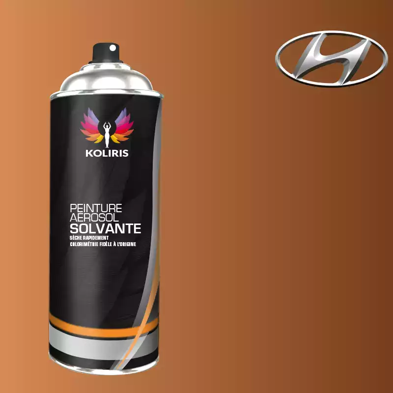 Bombe de peinture voiture solvant Hyundai 400ml