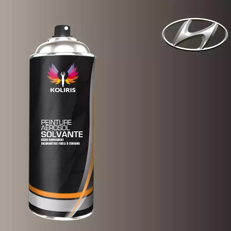 Bombe de peinture voiture solvant Hyundai 400ml