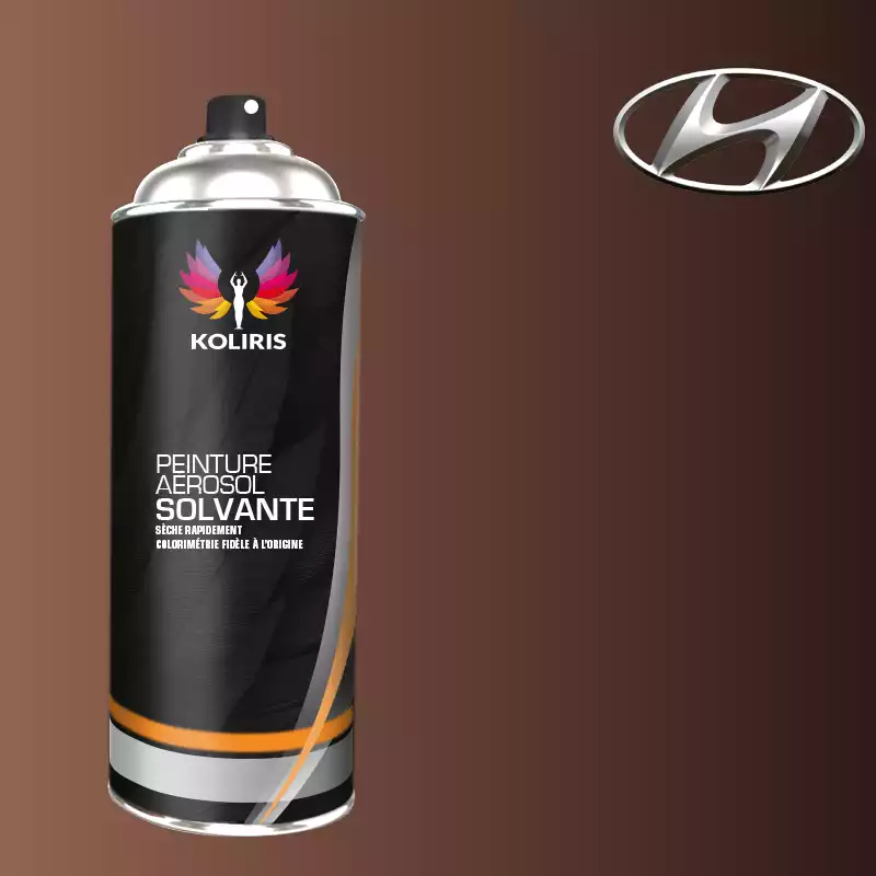 Bombe de peinture voiture solvant Hyundai 400ml