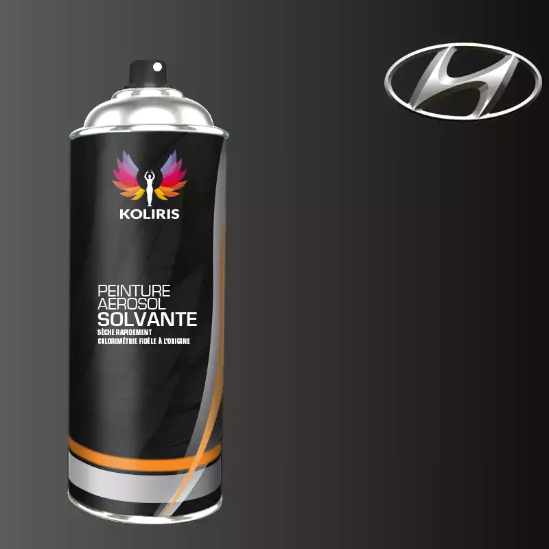 Bombe de peinture voiture solvant Hyundai 400ml